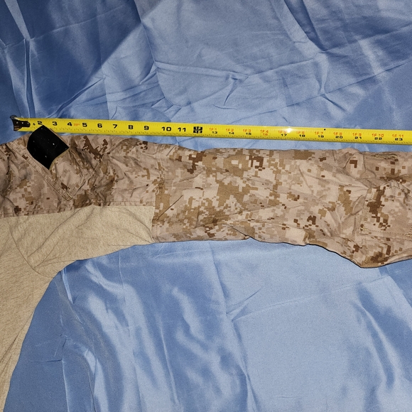 USMC FROG FR COMBAT ENSEMBLE SHIRT DESERT MARPAT BROWN SIZE MEDIUM NWT... - Picture 13 of 13